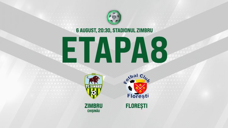 Live. Zimbru Chișinău - FC Florești. Avancronică