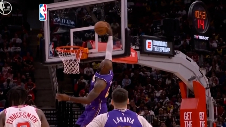 Luka Doncic și LeBron James, spectacol total în NBA