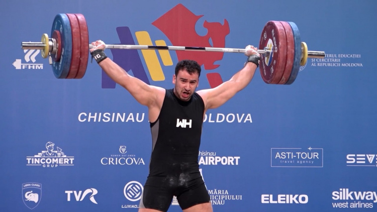 Marin Robu, campion european la haltere