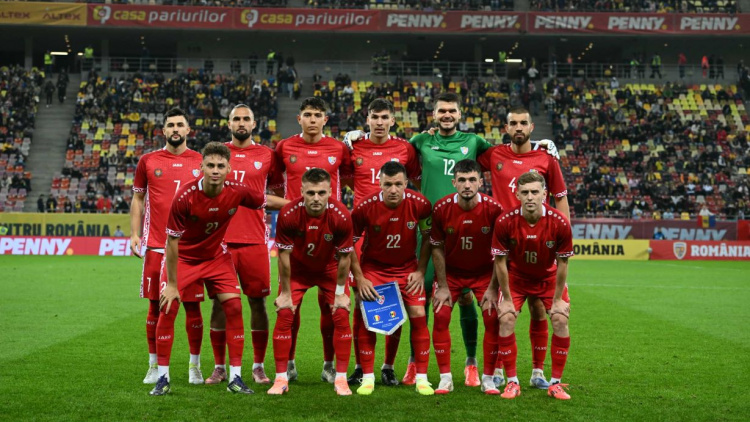 Meci amical. România - Moldova 2-1