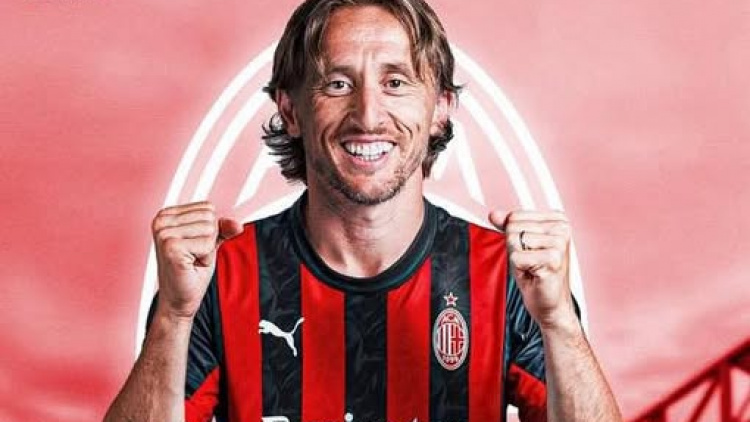 Modric, prezentat oficial la AC Milan