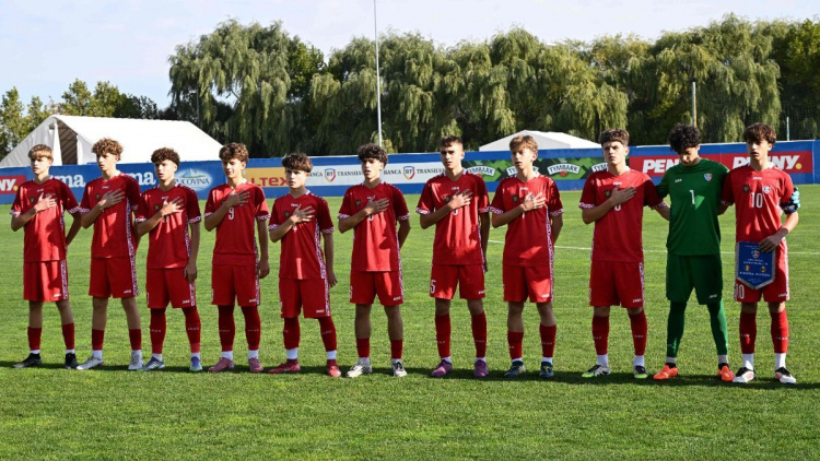 Moldova U15, un nou eșec cu România U15