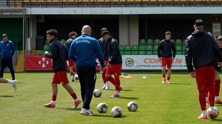 Moldova U17 luptă pentru promovarea în Liga A