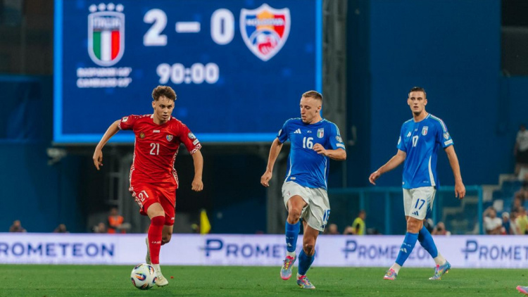 Moldova – Italia, meciul 300 din istoria tricolorilor
