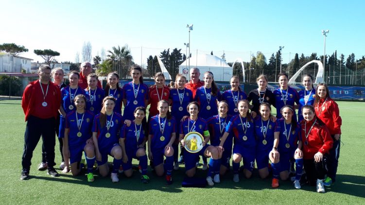Naționala feminină - locul 2 la turneul “Il Calcio è rosa – donne e pace”