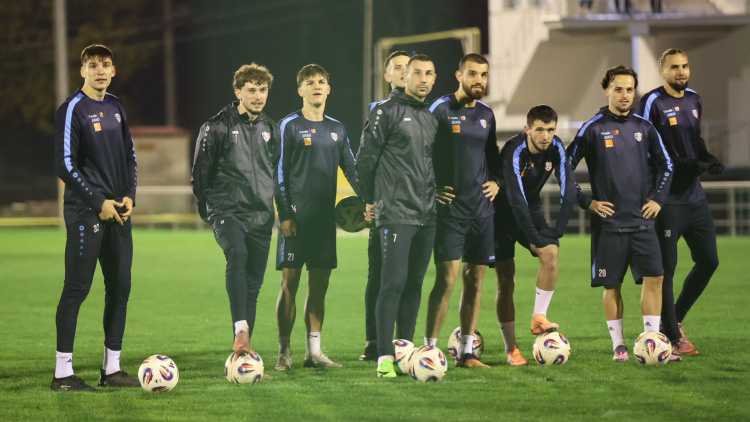 Naționala. Imagini de la ultimul antrenament al tricolorilor înaintea partidei cu Italia
