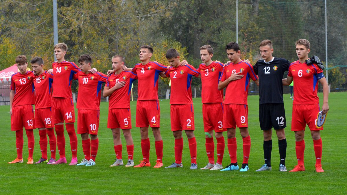 Naționala U17, meciuri amicale cu Zimbru U17 și Moldova U18
