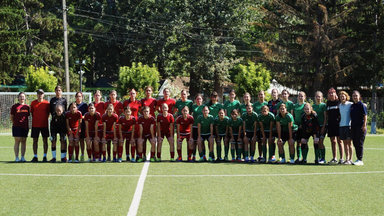 Fotbal feminin. Selecționata Regională WU14 a susținut cantonamentul final de selecție