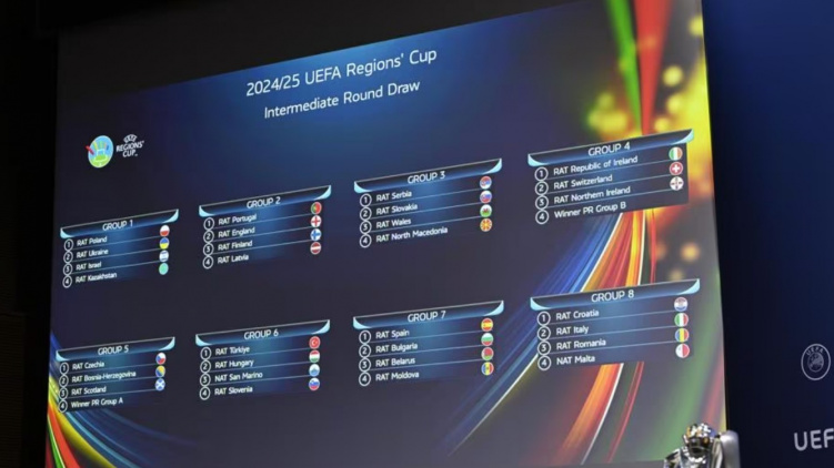 UEFA Regions' Cup. Tragerea la sorți pentru faza preliminară a Cupei Regiunilor