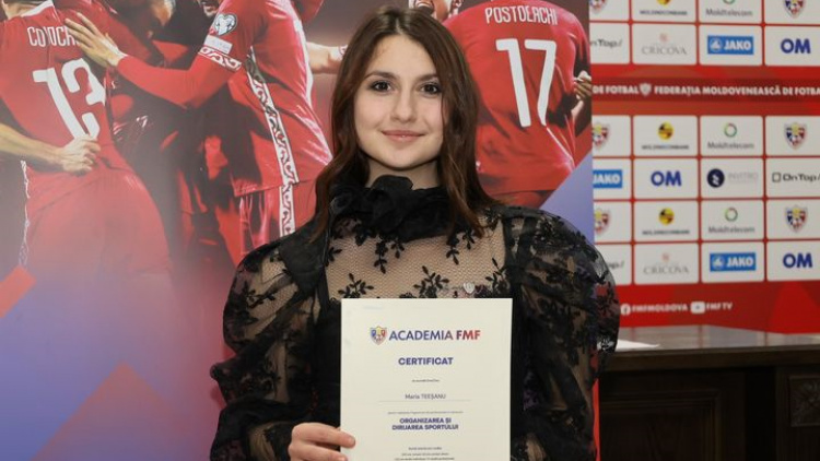 OPINII // Maria Teeșanu: „Dorim să ridicăm nivelul de dezvoltare a fotbalului feminin”