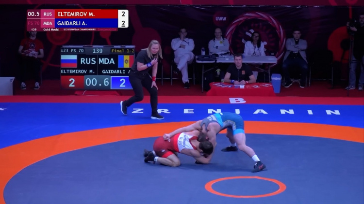 Patru medalii la Europenele de lupte U23