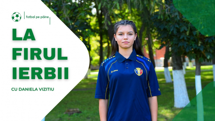 Povestea Alinei Chirica, viitorul Messi al fotbalului feminin din Moldova 