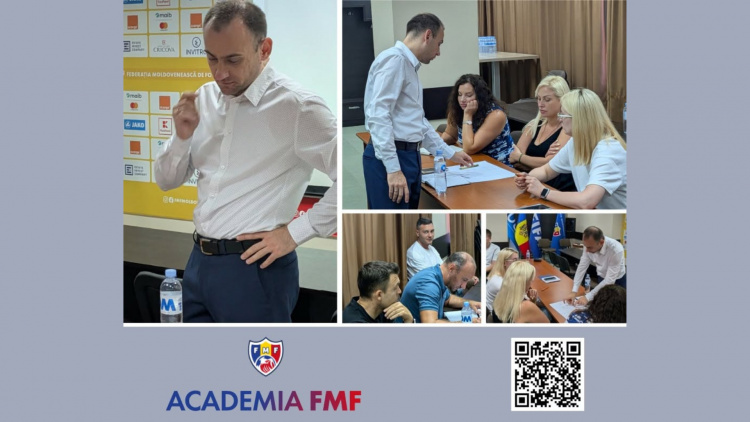 Premieră la Academia FMF: a fost lansat modulul Management operațional în industria sportului