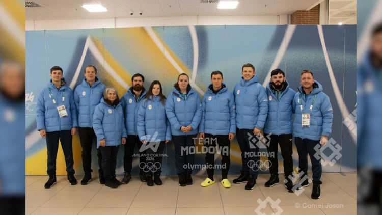 Primii sportivi moldoveni au ajuns în Satul Olimpic