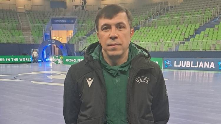 Primul meci la Futsal EURO 2026 pentru Viktor Bugenko: Slovenia - Spania