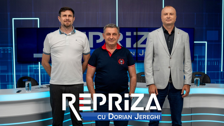 Repriza cu Dorian Jereghi, invitații emisiunii Viorel Frunză și Veaceslav Pîslari