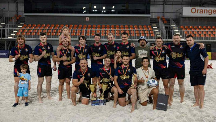 Rugby Team UTM, campioana Moldovei la rugby pe plajă