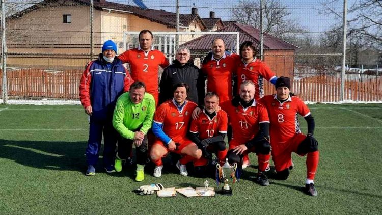 Selecționata de veterani a Moldovei a câștigat turneul de la Sturzovca