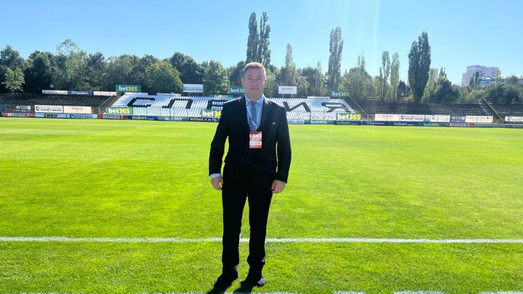 Sergiu Lisnic, delegat la un meci din calificările pentru EURO U21