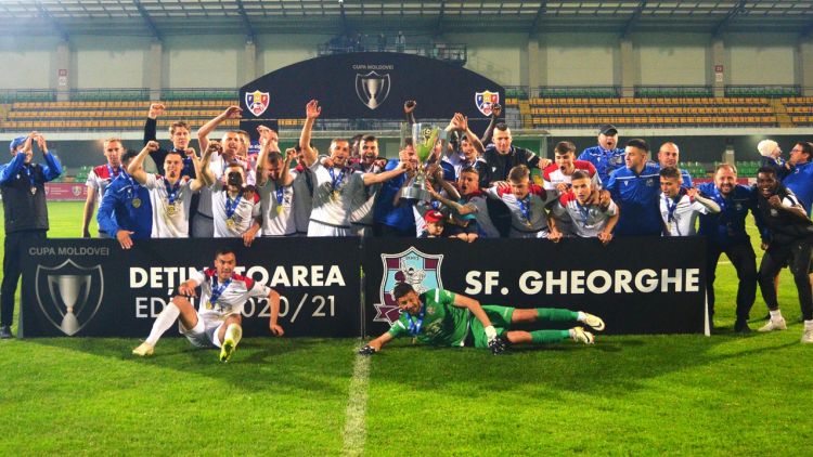 Sfîntul Gheorghe a câștigat în premieră Cupa Moldovei