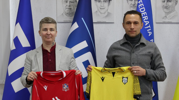 Premieră pentru fotbalul moldovenesc. Parteneriat dintre Sfîntul Gheorghe și Rainier