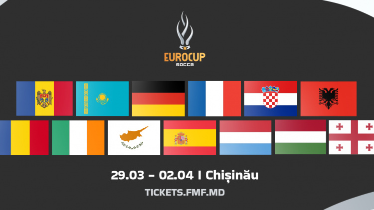 Socca EuroCup. Site-ul nostru transmite în direct turneul internațional de la Chișinău
