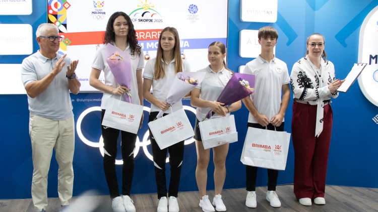 Sportivii moldoveni, omagiați la Casa Olimpică