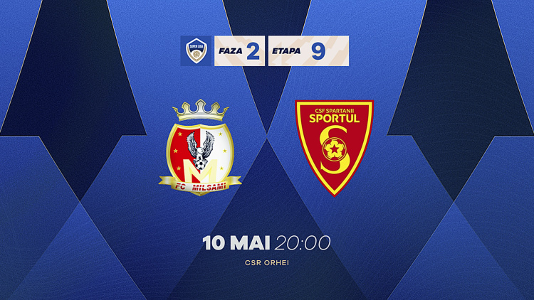 Super Liga. FC Milsami - CSF Spartanii Sportul. Avancronică
