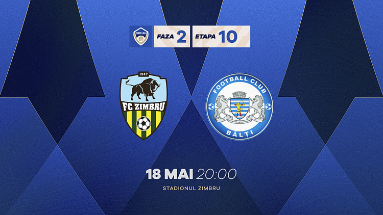Super Liga. FC Zimbru - CSF Bălți. Avancronică