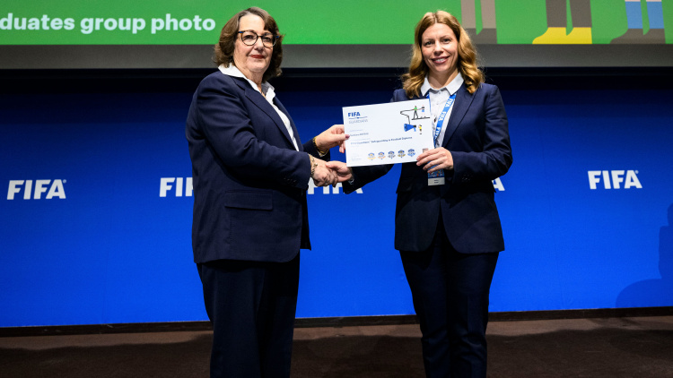 Svetlana Patraș, absolventa Programului FIFA de Safeguarding