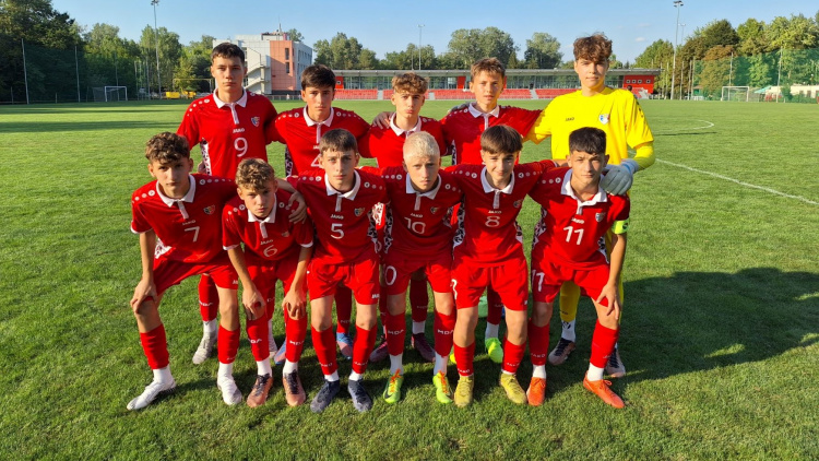 U15. Moldova, meci amical cu Zimbru U16 
