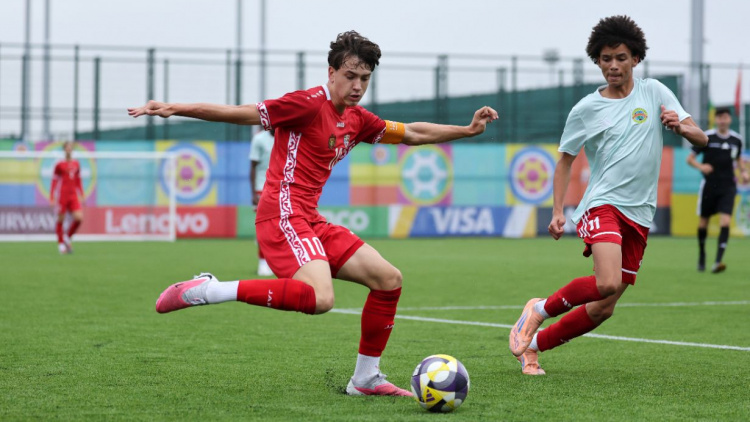 U15. Moldova - Montserrat 5-1