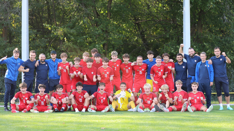 U16. Moldova – Cipru 2-1