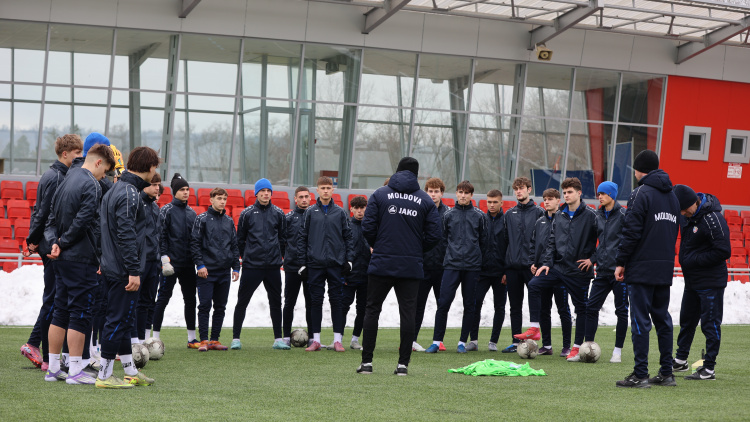 U19. Moldova, ultimele retușuri înaintea dublei cu Azerbaidjan
