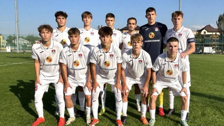 UEFA Youth League. AF Radu Rebeja - FC Kairat 1-4