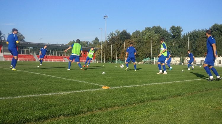 Ultimele pregătiri ale naționalei de tineret pentru meciul cu bosniacii