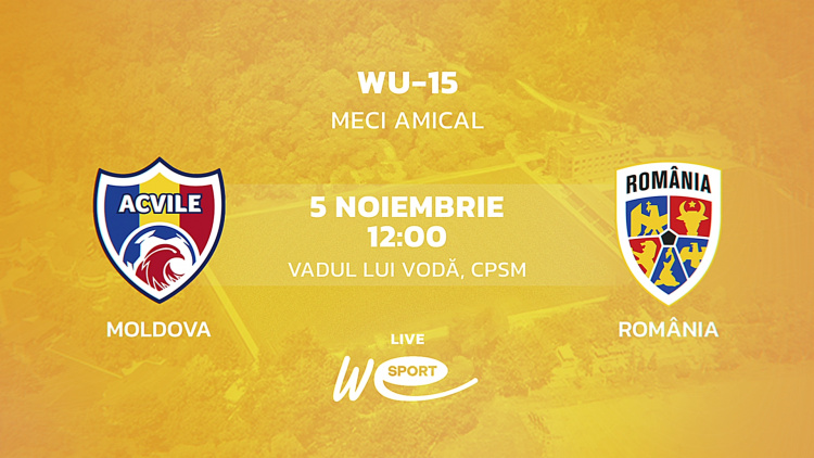 WU15. Moldova - România. Avancronică