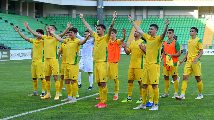 Zimbru Chișinău. Cifrele jucătorilor în prima parte a Diviziei Naționale