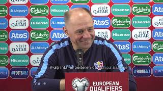 Naționala. Conferința de presă dinaintea meciului cu Estonia // Preliminariile CM 2026, 24.03.2025