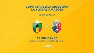 27.06.2026 Finalei Cupei Moldovei la fotbal amator   ATF Anenii Noi - ATF Florești