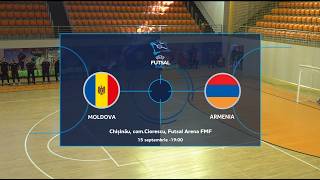 Futsal. Moldova - Armenia 3-4. Rezumat