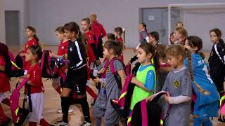 Liga WU10 în regiunea Centru și Est: festival fotbalistic pentru 80 de tinere fotbaliste